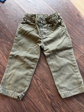 Carter's Tan Elastic-Waist Pull-On Pants